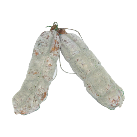 Saucisson sec fumé de la ferme de Montchervet - AMPLEPUIS 69 - Sans nitrite ni conservateur