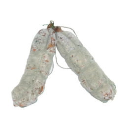 Saucisson sec fumé tranché de la ferme de Montchervet - AMPLEPUIS 69 - Sans nitrite ni conservateur