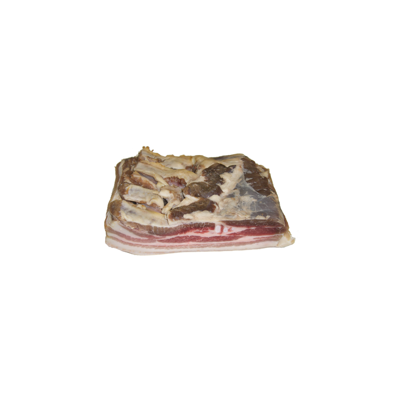 Lard salé de la ferme de Montchervet - AMPLEPUIS 69 - Sans nitrite ni conservateur
