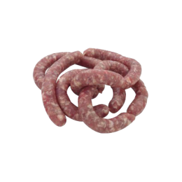 Petites saucisses de la ferme de Montchervet - AMPLEPUIS 69 - Sans nitrite ni conservateur