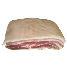 Lard salé de la ferme de Montchervet - AMPLEPUIS 69 - Sans nitrite ni conservateur
