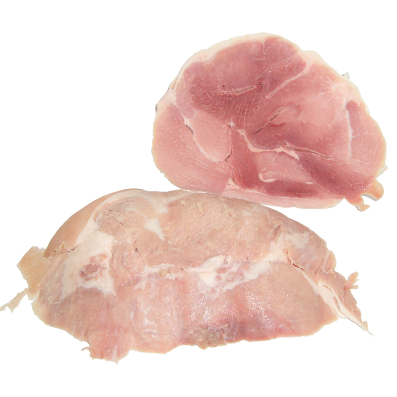 Talon de jambon supérieur de la ferme de Montchervet - AMPLEPUIS 69 - Sans nitrite ni conservateur