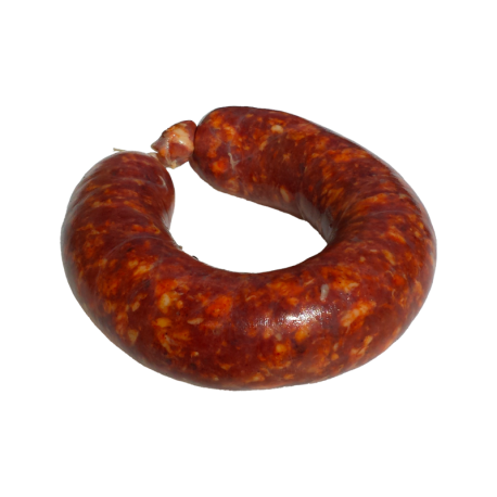Chorizo à griller croissant de la ferme de Montchervet - AMPLEPUIS 69 - Sans nitrite ni conservateur
