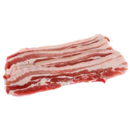 Lard salé de la ferme de Montchervet - AMPLEPUIS 69 - Sans nitrite ni conservateur