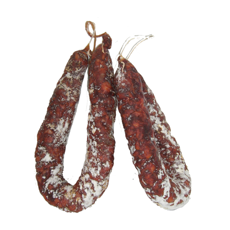 Chorizo sec de la ferme de Montchervet - AMPLEPUIS 69 - Sans nitrite ni conservateur