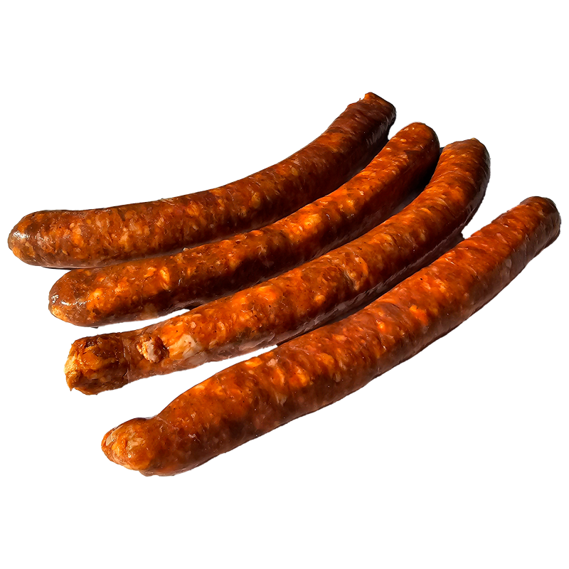Merguez de porc de la ferme de Montchervet - AMPLEPUIS 69 - Sans nitrite ni conservateur