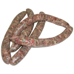Petites saucisses aux herbes de la ferme de Montchervet - AMPLEPUIS 69 - Sans nitrite ni conservateur