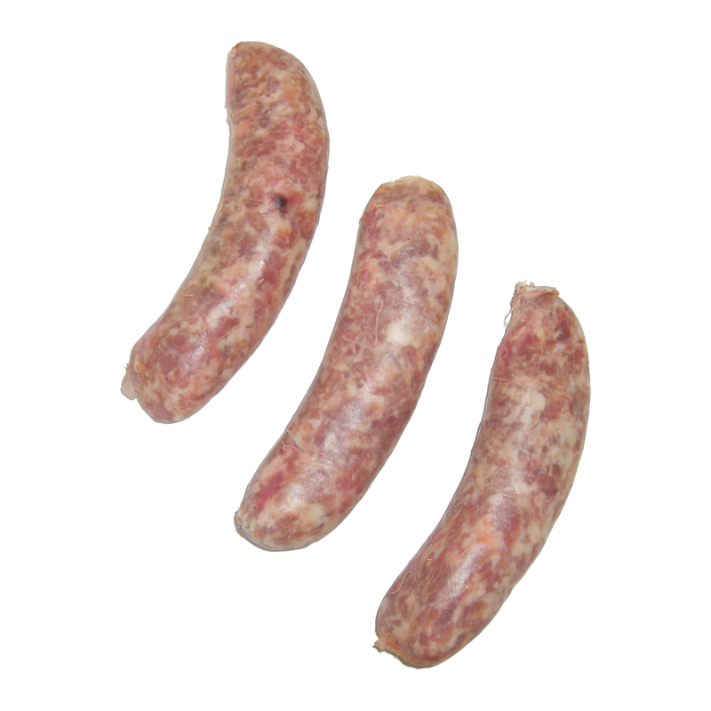 Saucisse à cuire de la ferme de Montchervet - AMPLEPUIS 69 - Sans nitrite ni conservateur