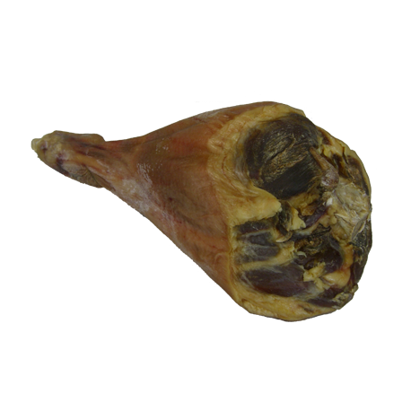 Jambon sec entier de la ferme de Montchervet - AMPLEPUIS 69 - Sans nitrite ni conservateur