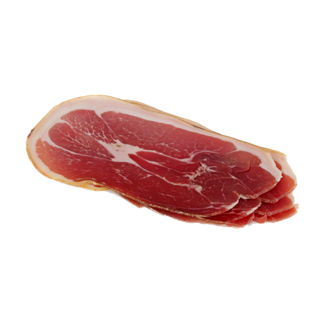 Jambon sec tranché de la ferme de Montchervet - AMPLEPUIS 69 - Sans nitrite ni conservateur