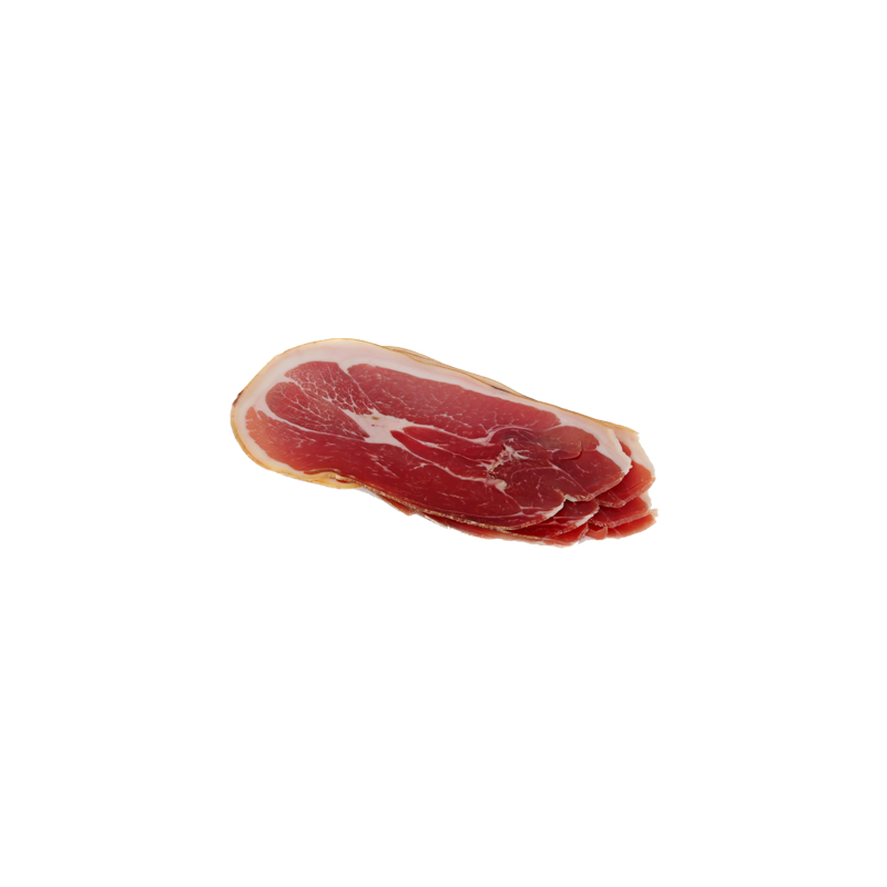 Jambon sec tranché de la ferme de Montchervet - AMPLEPUIS 69 - Sans nitrite ni conservateur