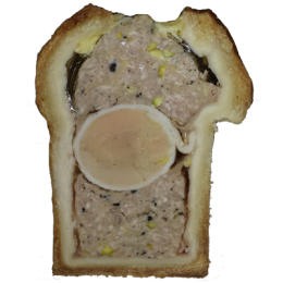 Pâté en croûte au foie gras apéritif