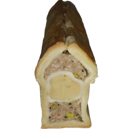 Pâté en croûte au foie gras apéritif
