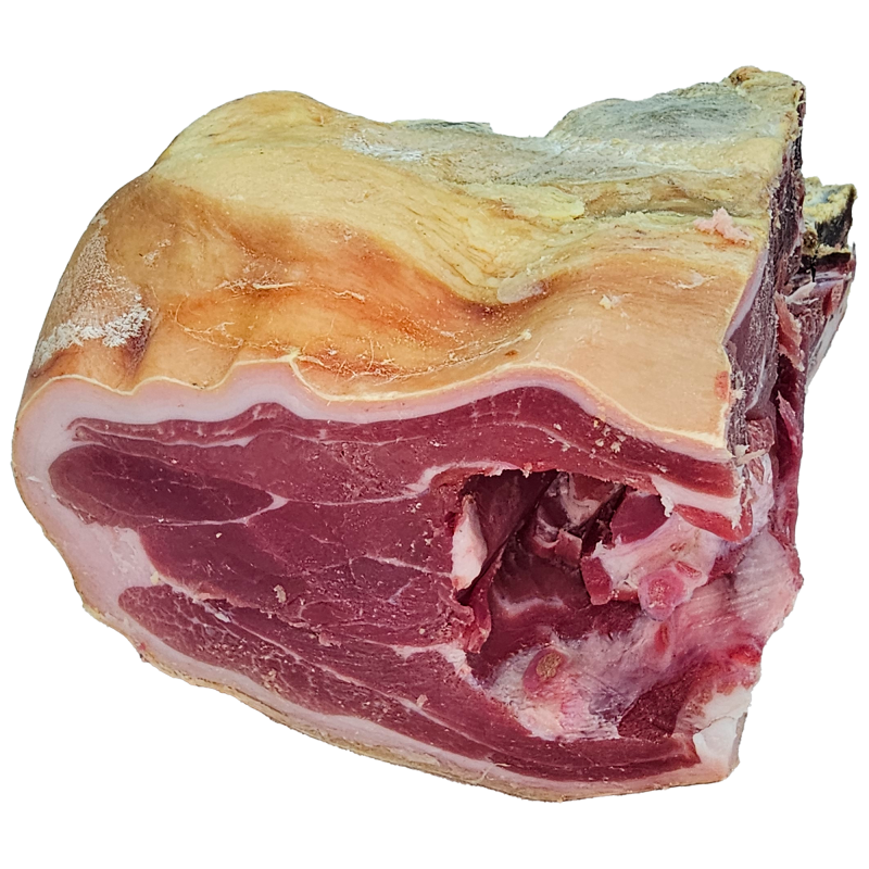 Jambon sec en morceau de la ferme de Montchervet - AMPLEPUIS 69 - Sans nitrite ni conservateur