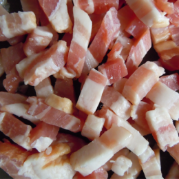 Lardons de la ferme de Montchervet - AMPLEPUIS 69 - Sans nitrite ni conservateur
