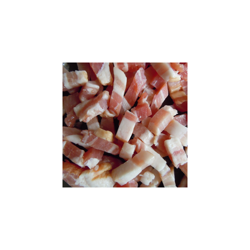Lardons de la ferme de Montchervet - AMPLEPUIS 69 - Sans nitrite ni conservateur