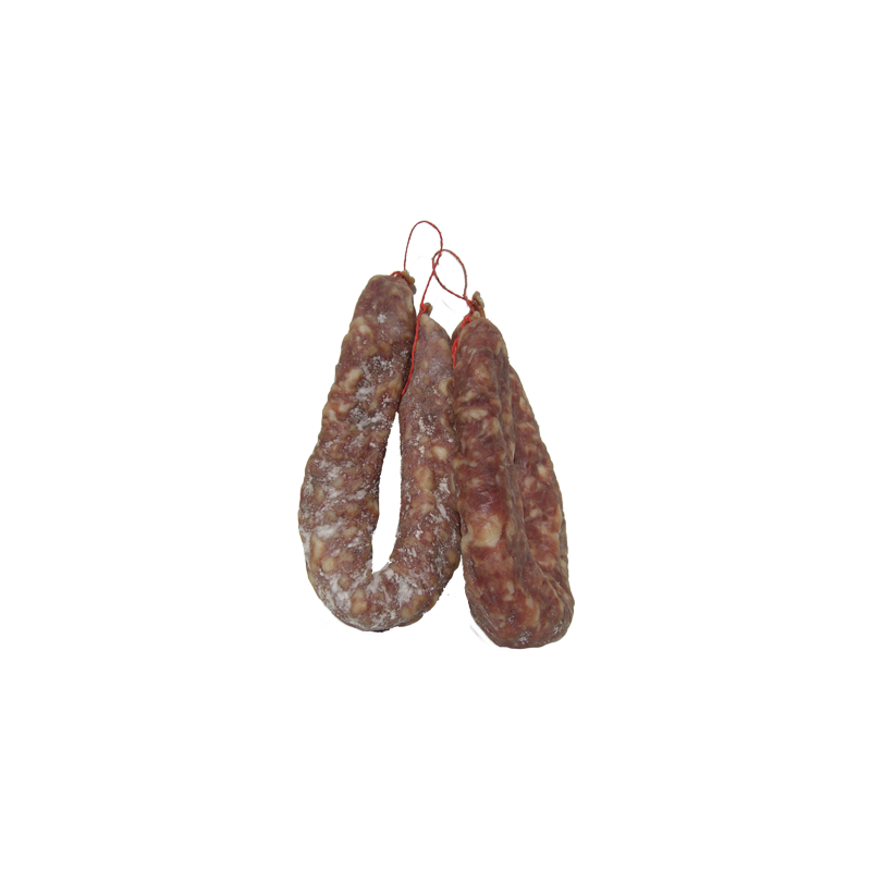 Saucisson sec apéritif en croissant de la ferme de Montchervet - AMPLEPUIS 69 - Sans nitrite ni conservateur