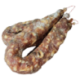 Saucisson sec apéritif aux noisettes tranché de la ferme de Montchervet - AMPLEPUIS 69 - Sans nitrite ni conservateur