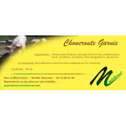 Choucroute garnie 750g