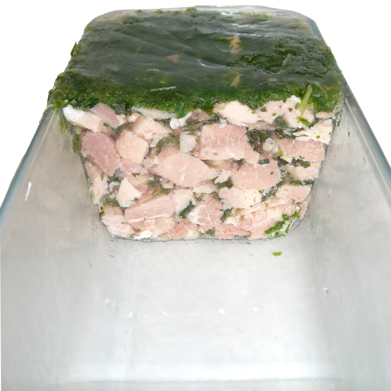 Jambon persillé de la ferme de Montchervet - AMPLEPUIS 69 - Sans nitrite ni conservateur