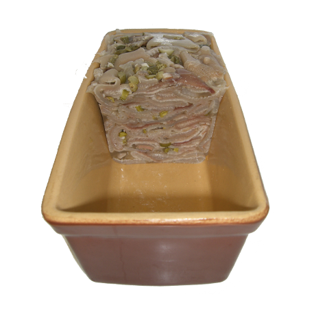 Pâté de couenne de la ferme de Montchervet - AMPLEPUIS 69 - Sans nitrite ni conservateur