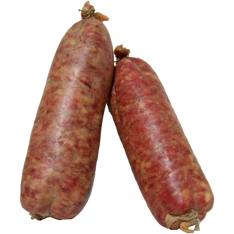 Saucisson à cuire de la ferme de Montchervet - AMPLEPUIS 69 - Sans nitrite ni conservateur