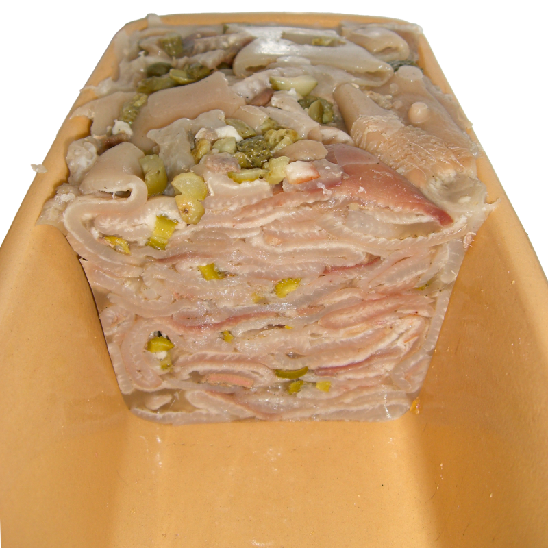 Pâté de couenne de la ferme de Montchervet - AMPLEPUIS 69 - Sans nitrite ni conservateur