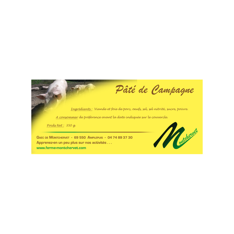Gorge de porc - Ferme de Montchervet