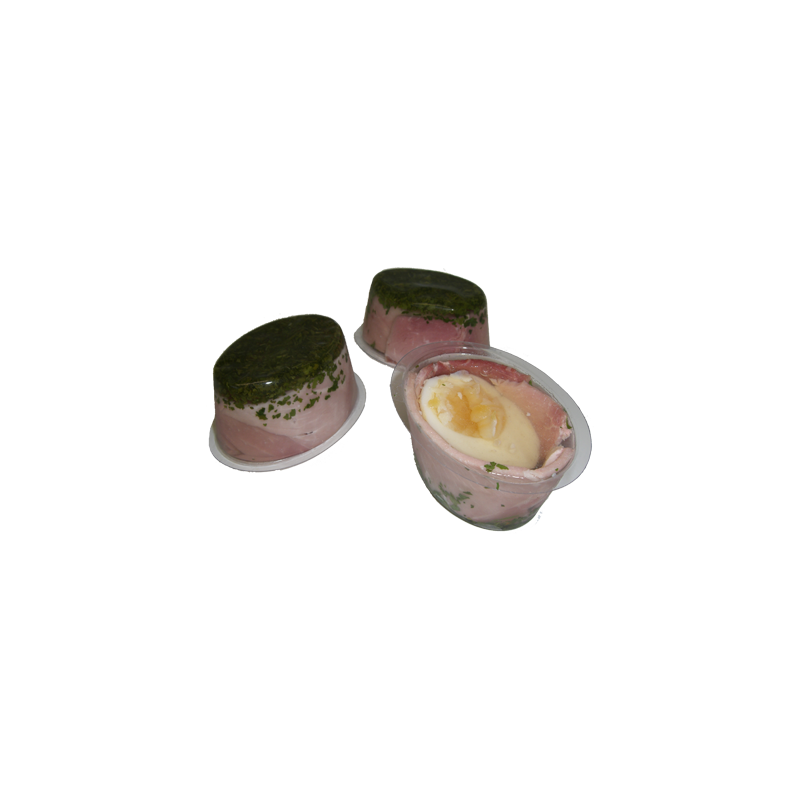 Aspic au jambon et oeuf * de la ferme de Montchervet - AMPLEPUIS 69 - Sans nitrite ni conservateur