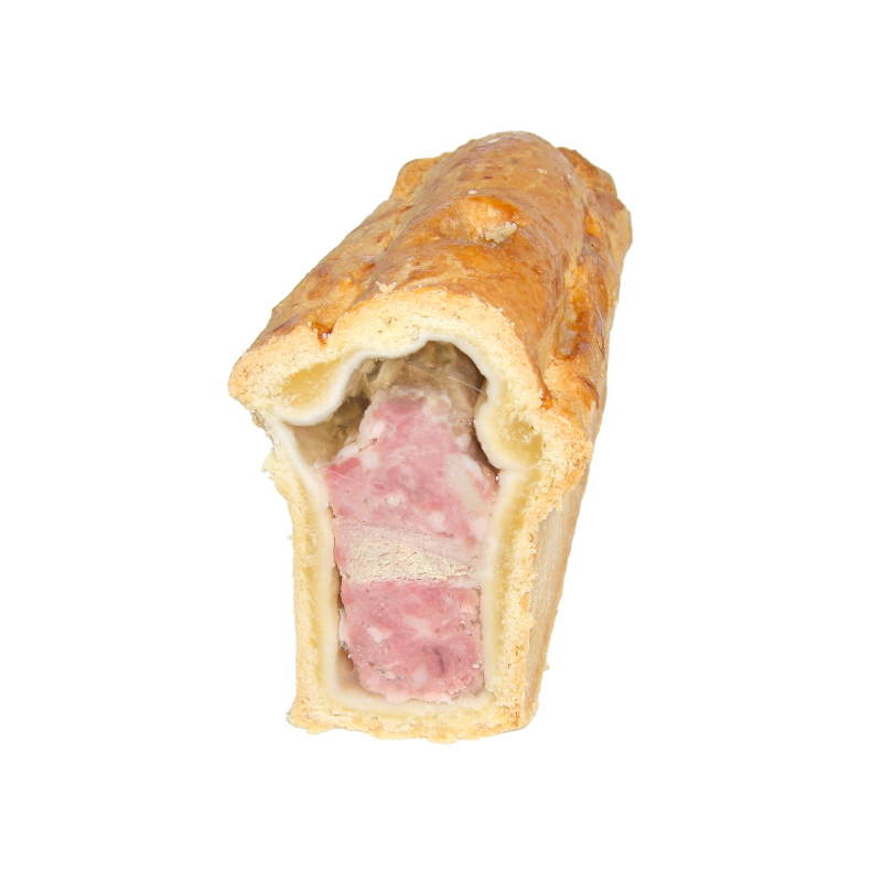 Pâté en croûte apéritif de la ferme de Montchervet - AMPLEPUIS 69 - Sans nitrite ni conservateur