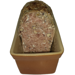 Terrine aux noisettes de la ferme de Montchervet - AMPLEPUIS 69 - Sans nitrite ni conservateur