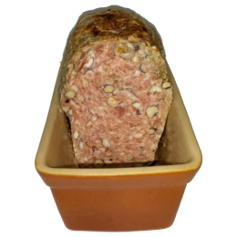 Terrine aux noisettes de la ferme de Montchervet - AMPLEPUIS 69 - Sans nitrite ni conservateur