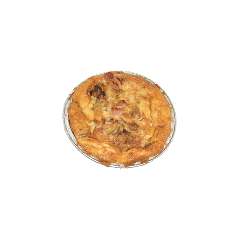 Quiche au jambon et oignon grande * de la ferme de Montchervet - AMPLEPUIS 69 - Sans nitrite ni conservateur