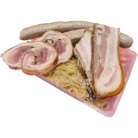 Choucroute paysanne garnie 2p de la ferme de Montchervet - AMPLEPUIS 69 - Sans nitrite ni conservateur