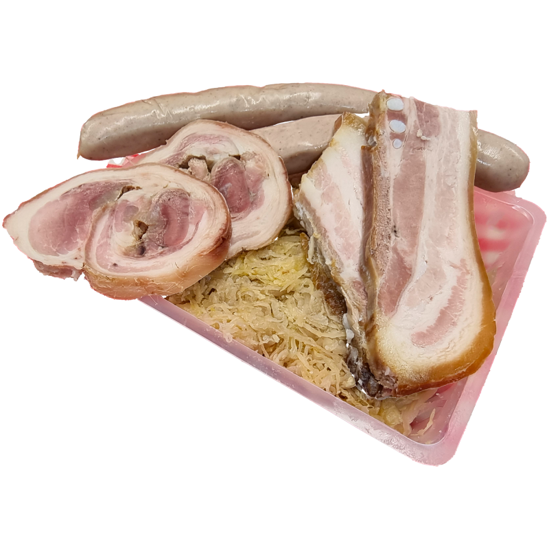 Choucroute paysanne garnie 2p de la ferme de Montchervet - AMPLEPUIS 69 - Sans nitrite ni conservateur