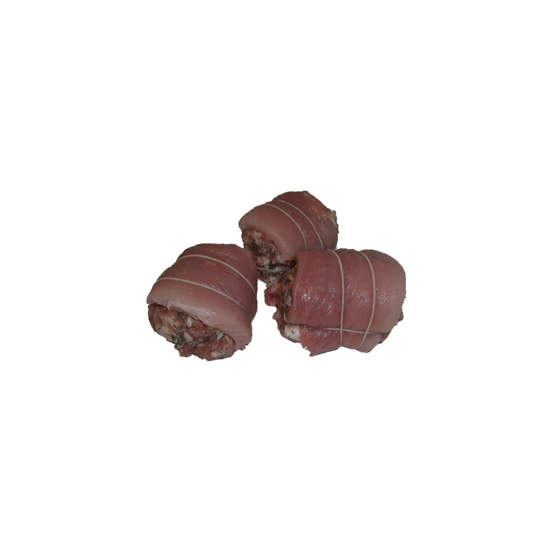 Paupiette de porc de la ferme de Montchervet - AMPLEPUIS 69 - Sans nitrite ni conservateur