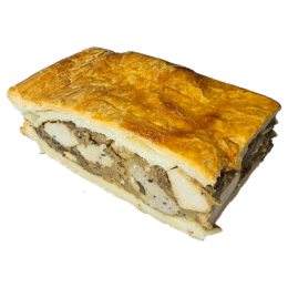 Feuilleté au boudin blanc de la ferme de Montchervet - AMPLEPUIS 69 - Sans nitrite ni conservateur