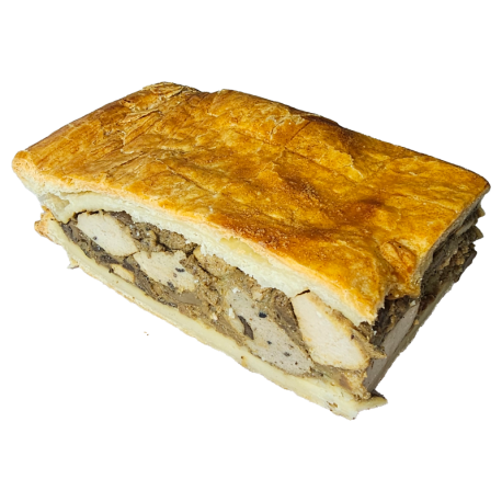 Feuilleté au boudin blanc de la ferme de Montchervet - AMPLEPUIS 69 - Sans nitrite ni conservateur