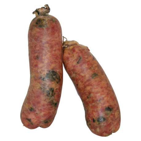 Saucisson à cuire forestier de la ferme de Montchervet - AMPLEPUIS 69 - Sans nitrite ni conservateur