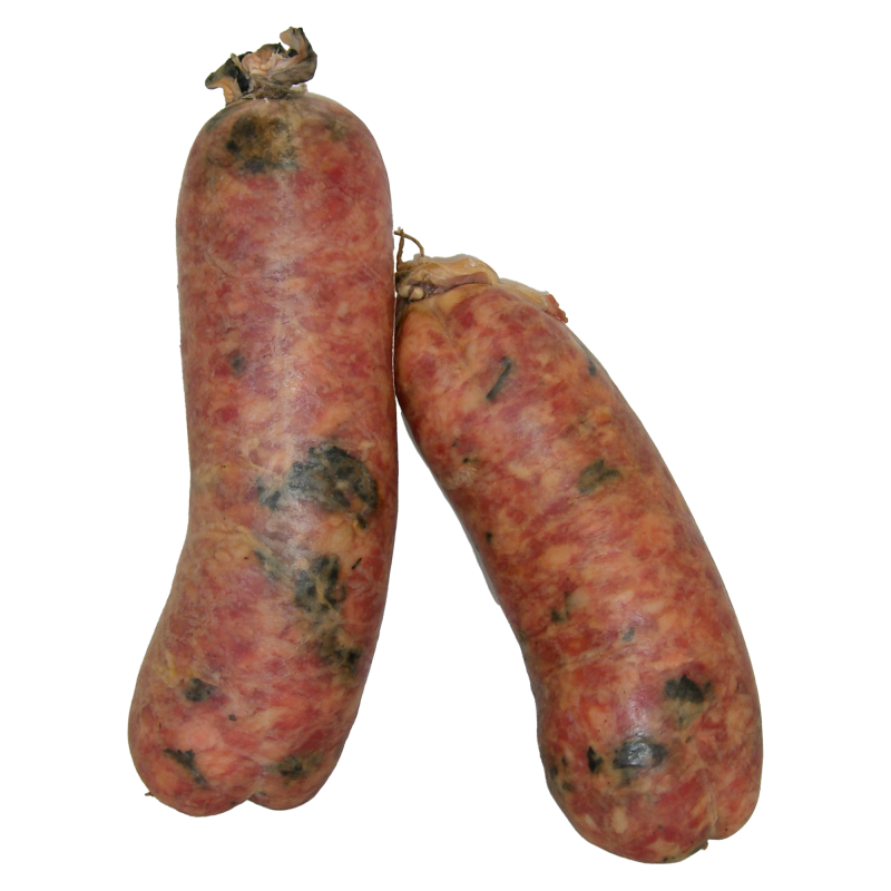 Saucisson à cuire forestier de la ferme de Montchervet - AMPLEPUIS 69 - Sans nitrite ni conservateur