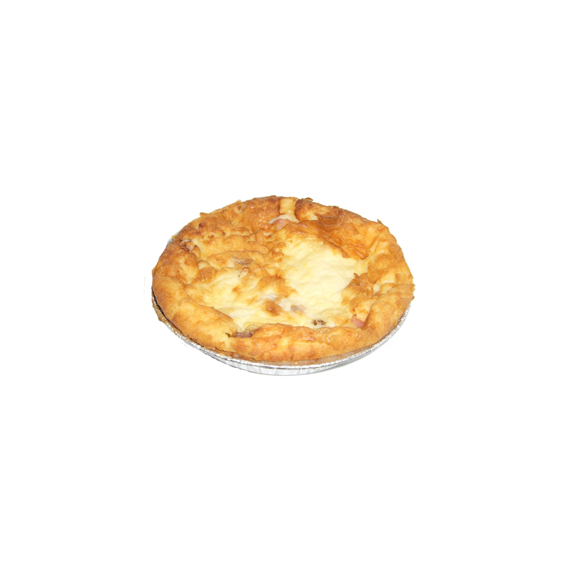 Quiche au jambon grande de la ferme de Montchervet - AMPLEPUIS 69 - Sans nitrite ni conservateur