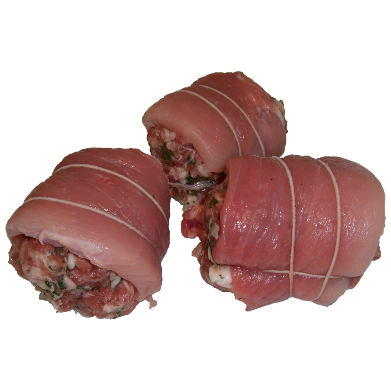 Paupiette de porc de la ferme de Montchervet - AMPLEPUIS 69 - Sans nitrite ni conservateur