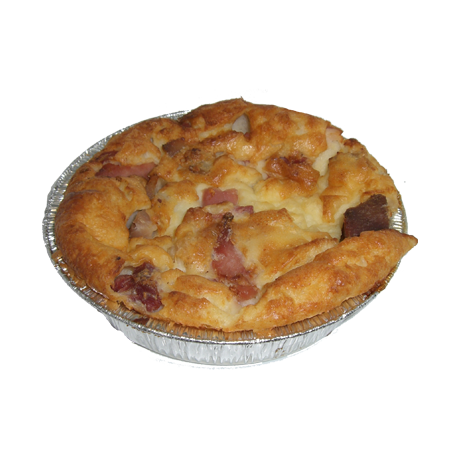 Quiche au jambon petite de la ferme de Montchervet - AMPLEPUIS 69 - Sans nitrite ni conservateur