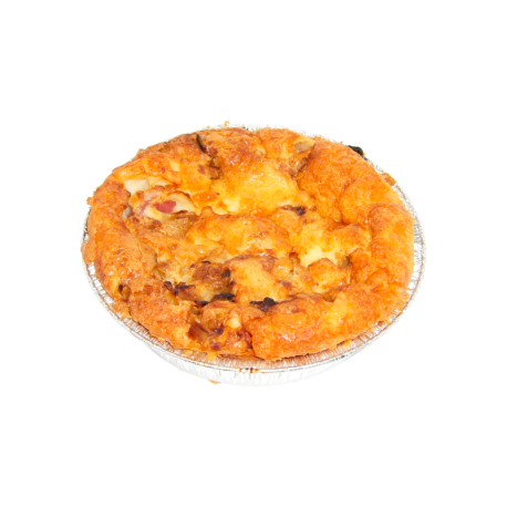 Quiche au jambon et oignon petite de la ferme de Montchervet - AMPLEPUIS 69 - Sans nitrite ni conservateur