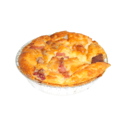 Quiche au jambon petite de la ferme de Montchervet - AMPLEPUIS 69 - Sans nitrite ni conservateur