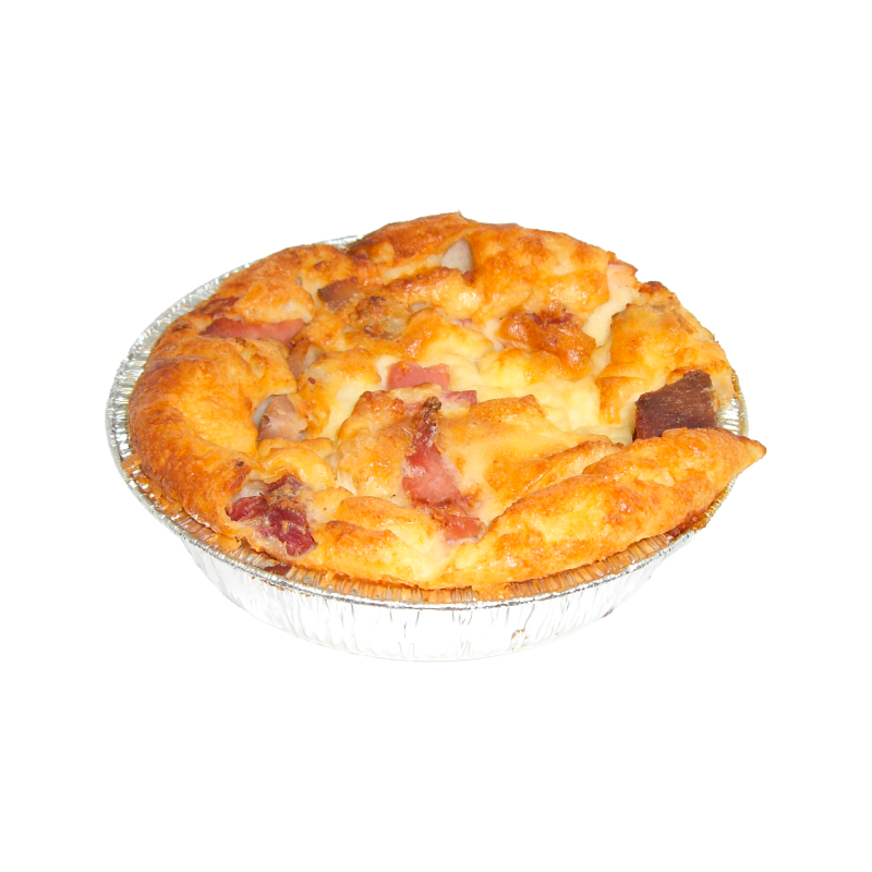 Quiche au jambon petite de la ferme de Montchervet - AMPLEPUIS 69 - Sans nitrite ni conservateur