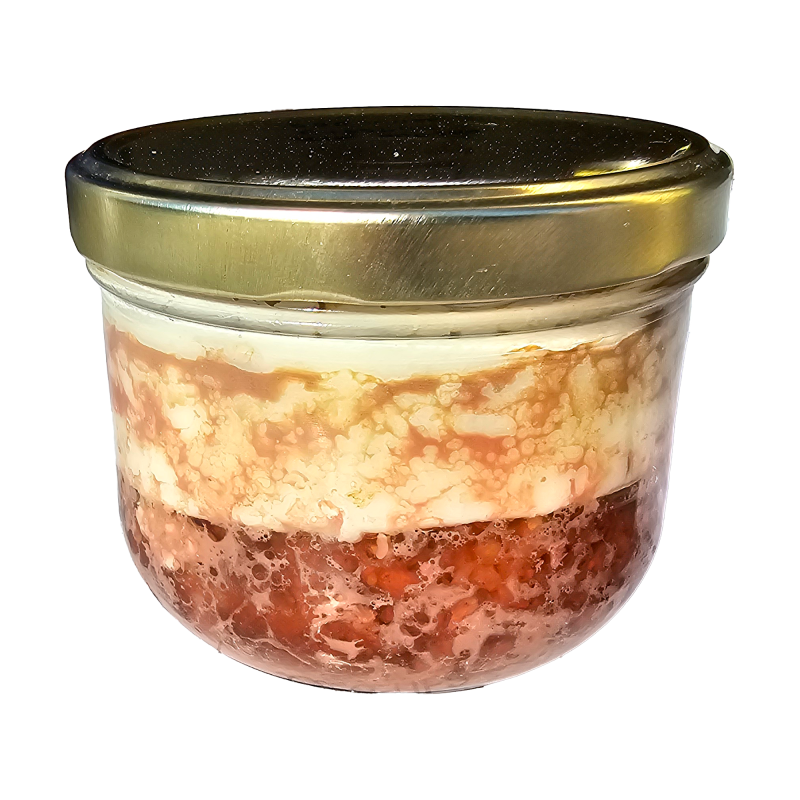 Pâté à l'andouille 350g de la ferme de Montchervet - AMPLEPUIS 69 - Sans nitrite ni conservateur