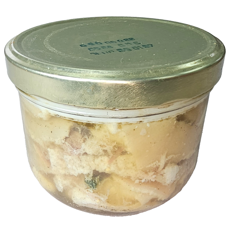 Pâté de couenne 350g de la ferme de Montchervet - AMPLEPUIS 69 - Sans nitrite ni conservateur