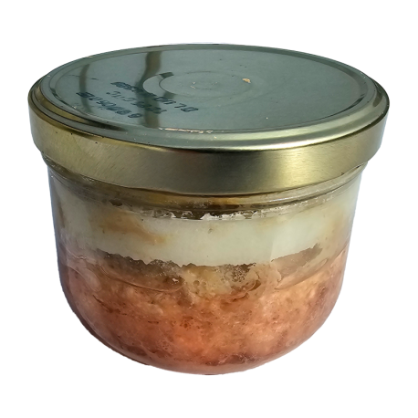 Verrine de porc 350g de la ferme de Montchervet - AMPLEPUIS 69 - Sans nitrite ni conservateur