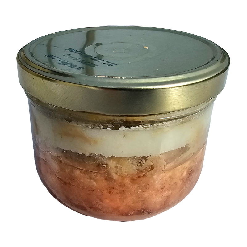 Verrine de porc 350g de la ferme de Montchervet - AMPLEPUIS 69 - Sans nitrite ni conservateur